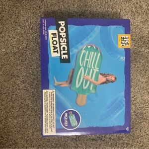 Green One Piece Pool Float Lounger